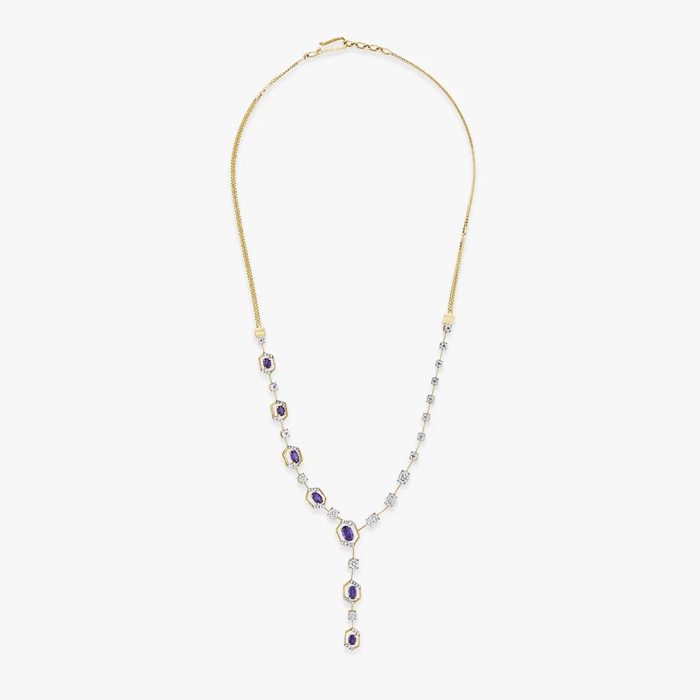 Azure Allure Diamond Necklace — image 3