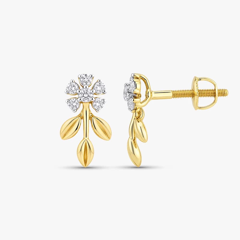 Spring Charm Diamond Earrings — image 3