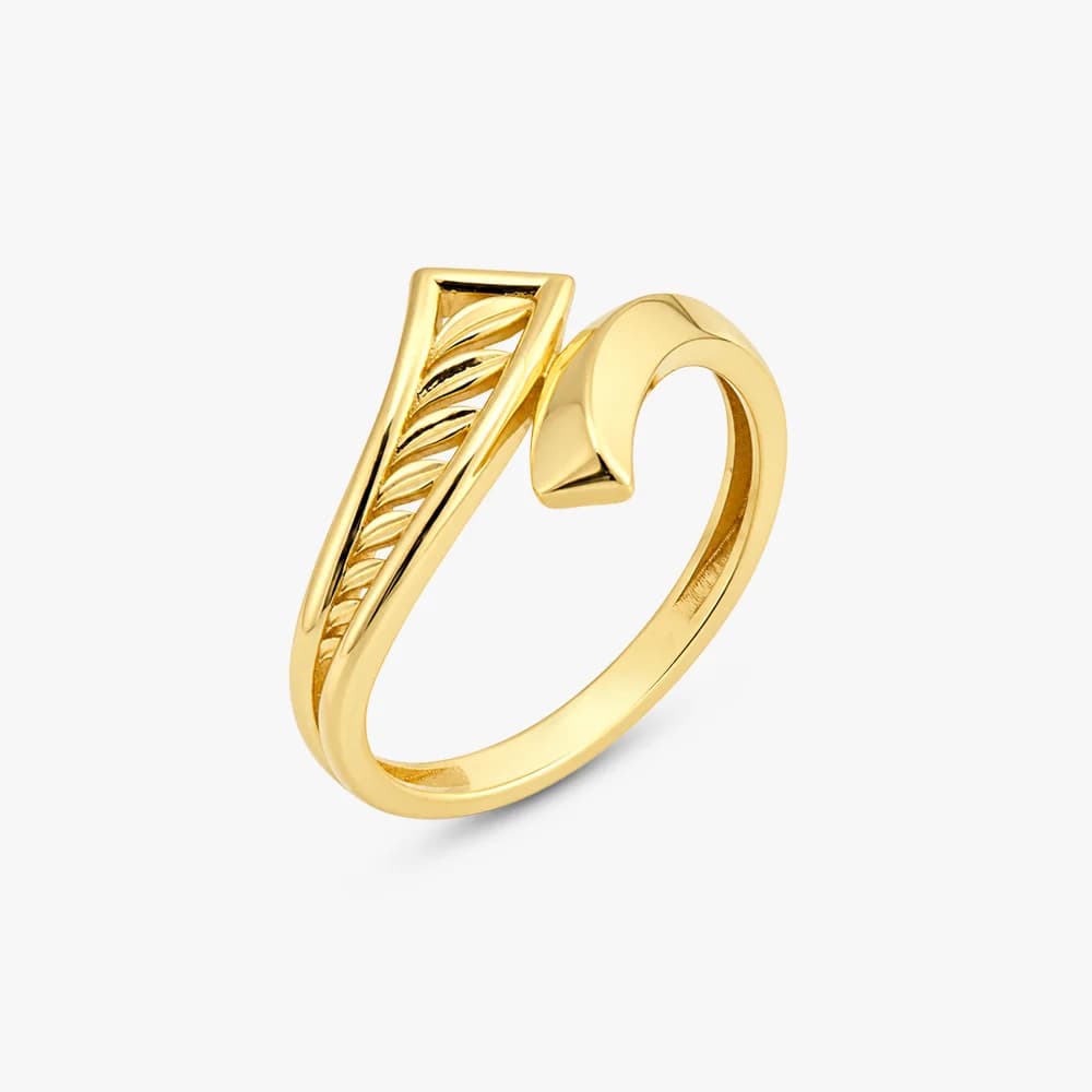 Gilded Geometry Ring — image 2