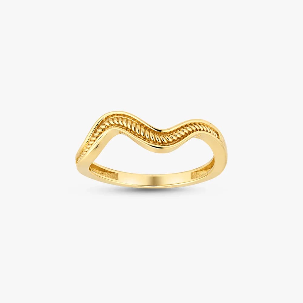 Fluid Gold Ring — image 1