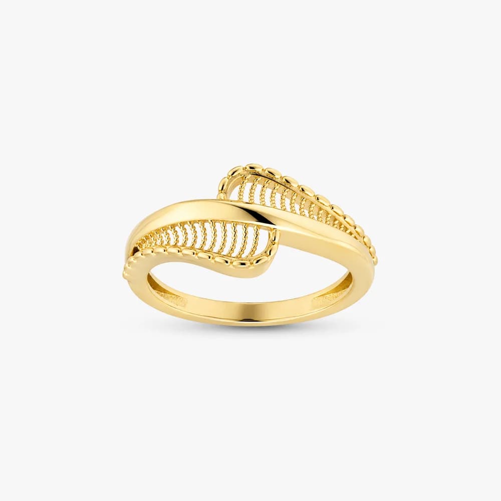 Lattice Reverie Gold Ring — image 1