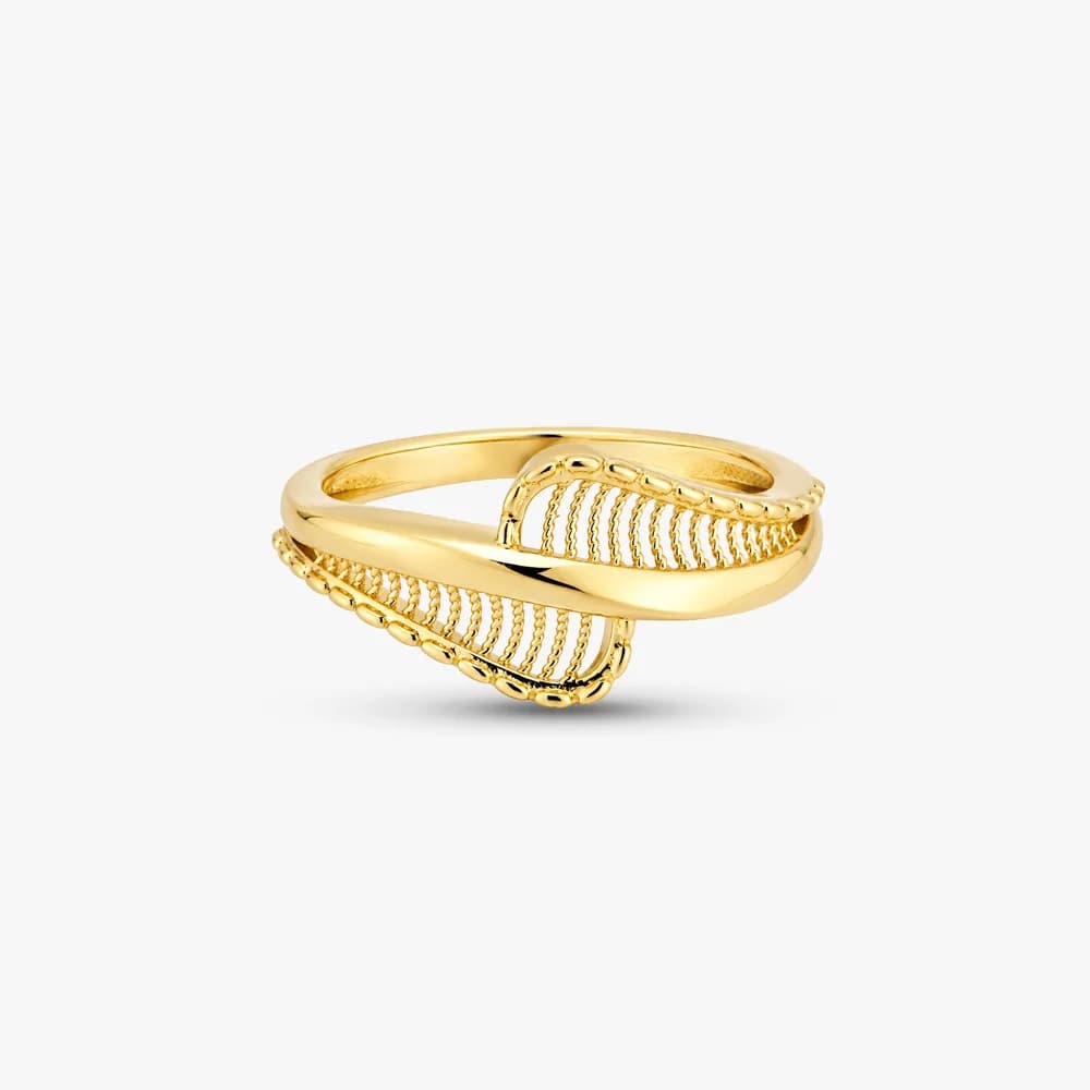 Lattice Reverie Gold Ring — image 3