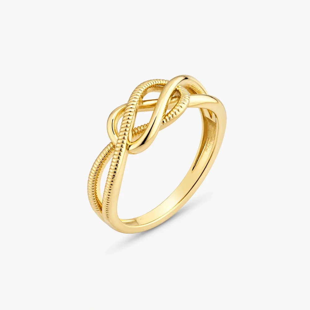 Infinity in Motion Gold Ring — image 2