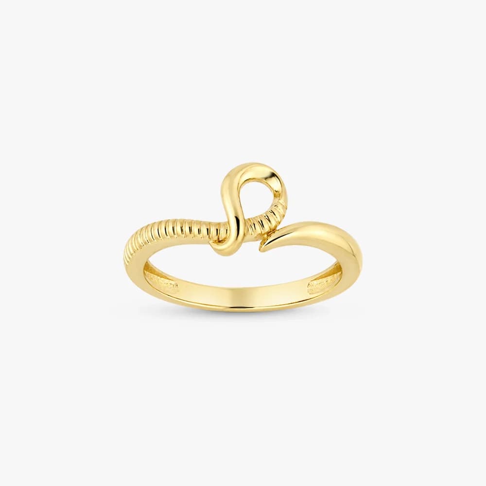 Golden Flow Ring — image 1