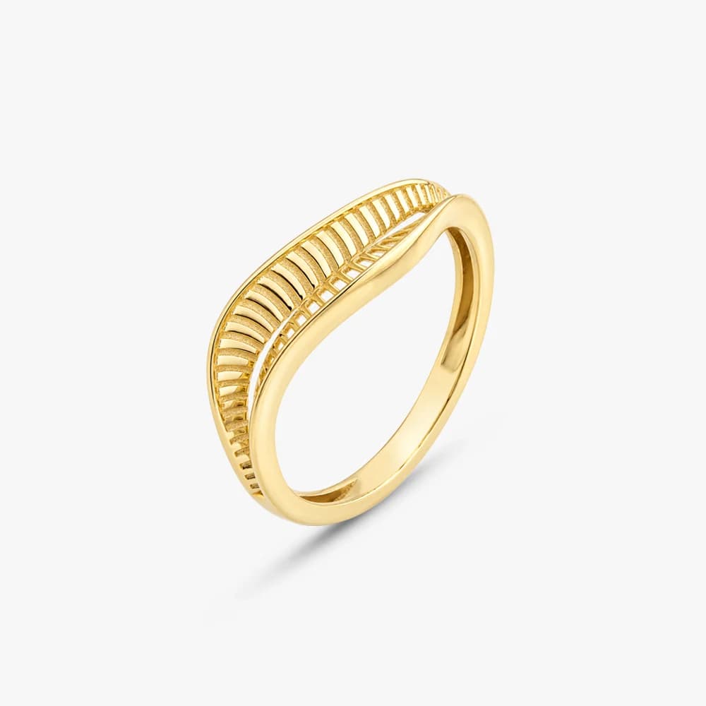 Golden Sweep Ring — image 1