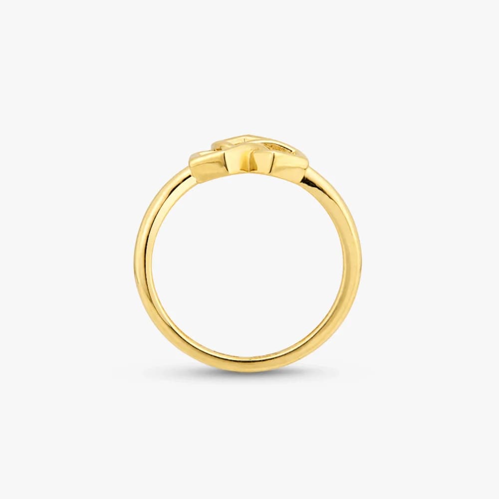 Trinity Knot Gold Ring — image 4