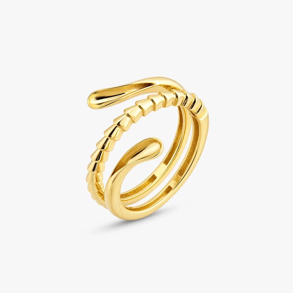 Twist Theory Gold Ring — image 1