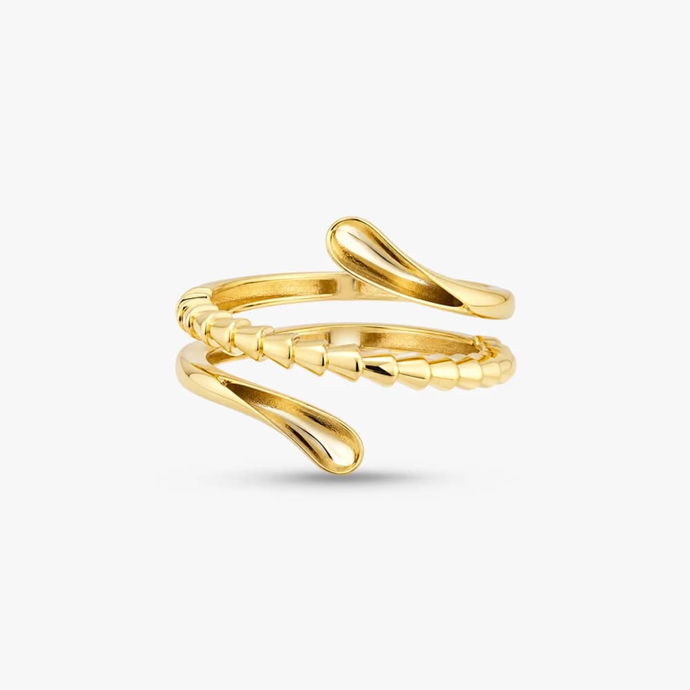 Twist Theory Gold Ring — image 2