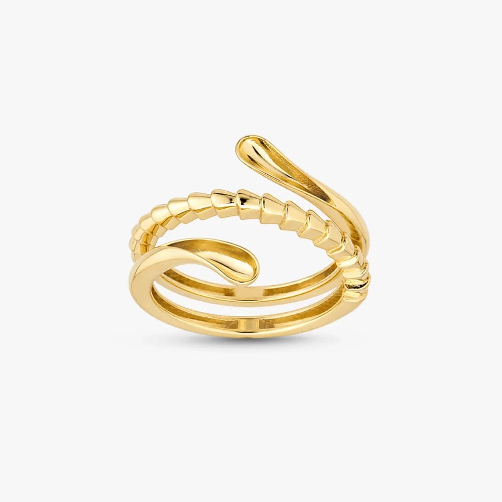 Twist Theory Gold Ring — image 3