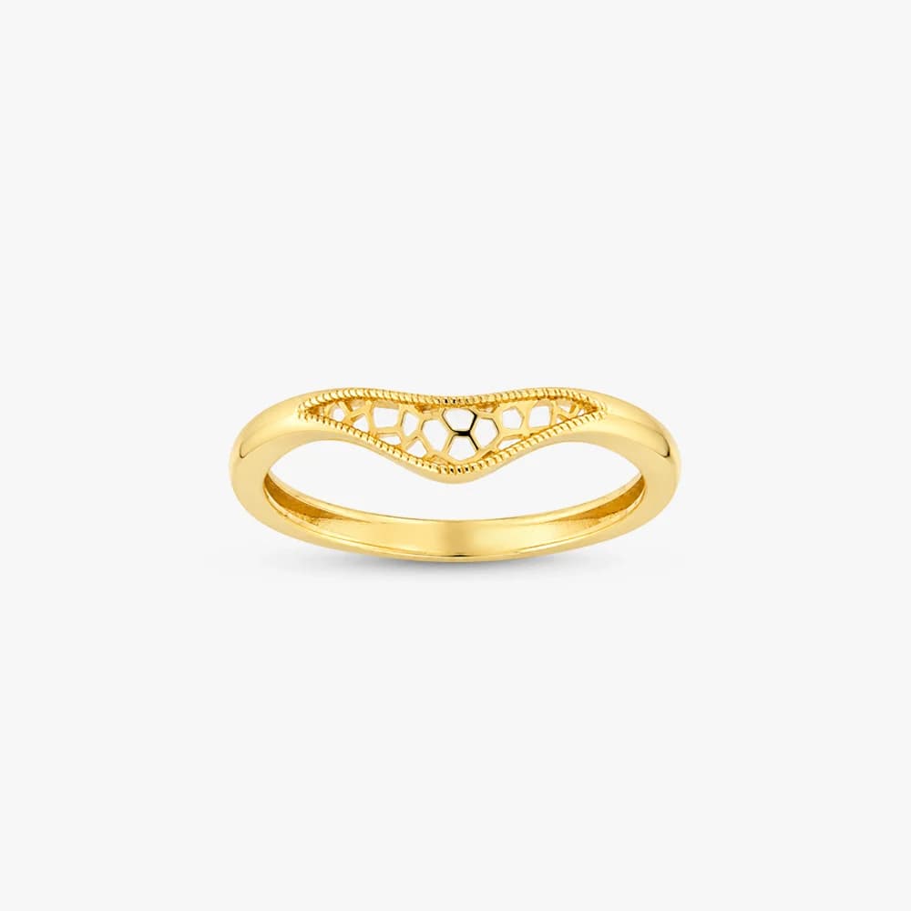 Delicate Allure Gold Ring — image 2