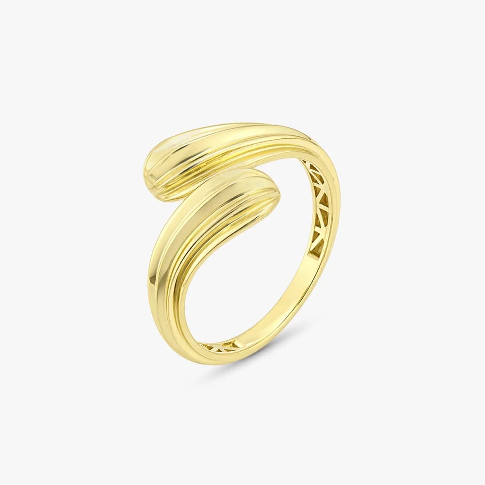 Gilded Crescendo Ring — image 1