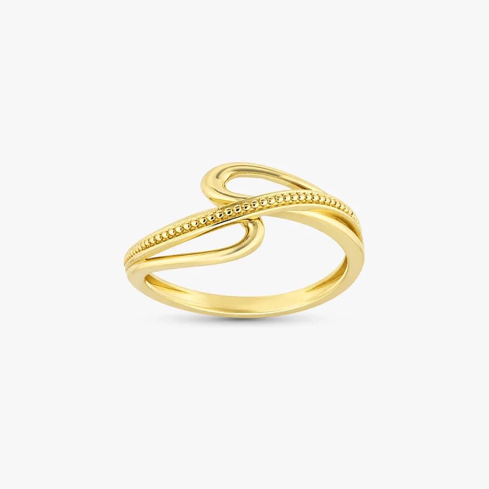 Golden Interplay Ring — image 1