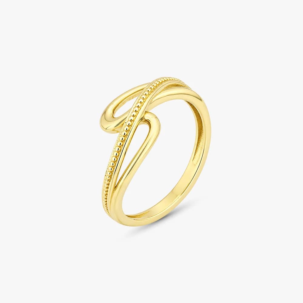 Golden Interplay Ring — image 2