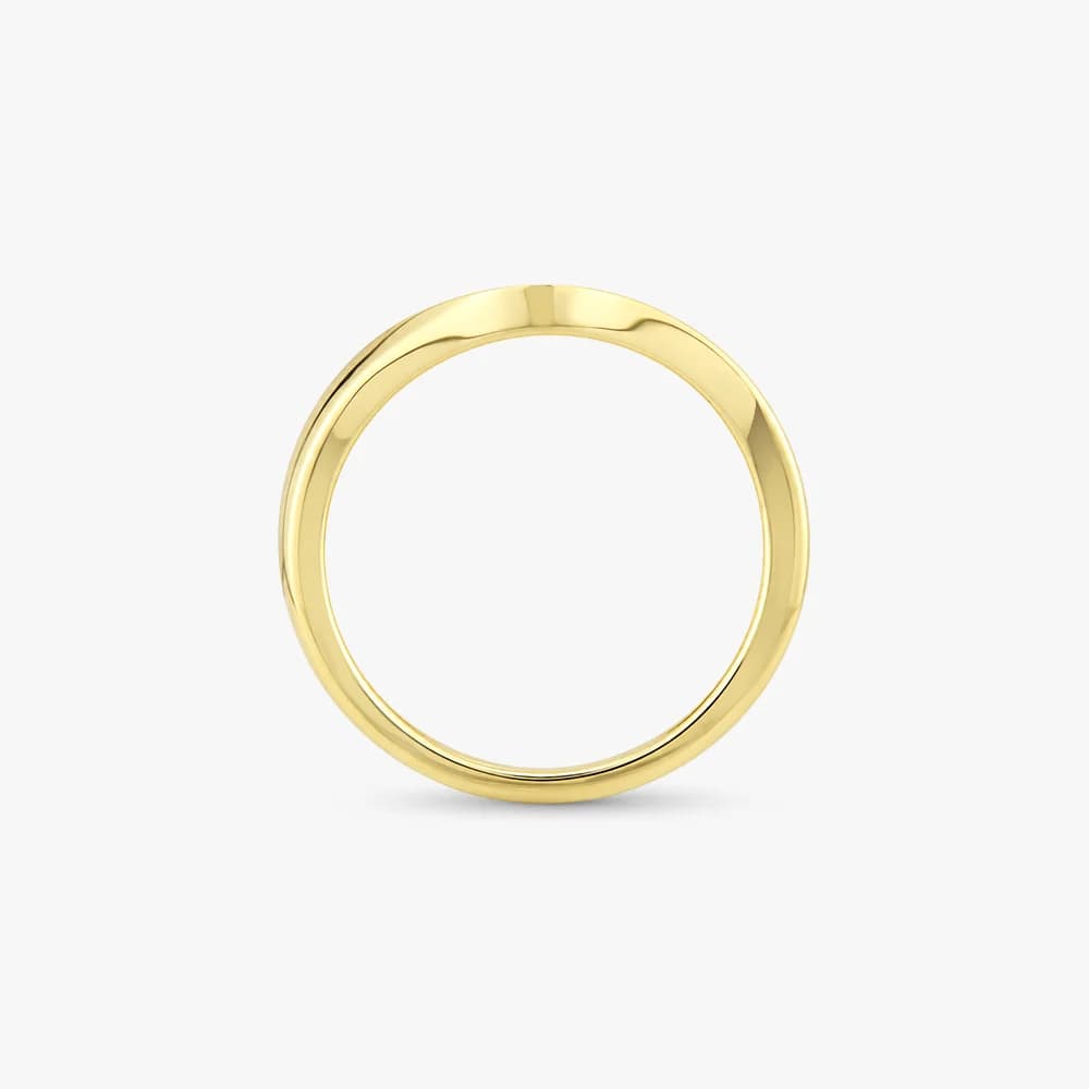 Aura Curve Gold Ring — image 4