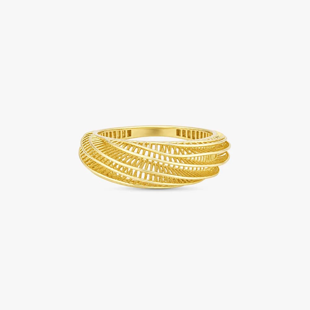 Aura Cascade Gold Ring — image 3