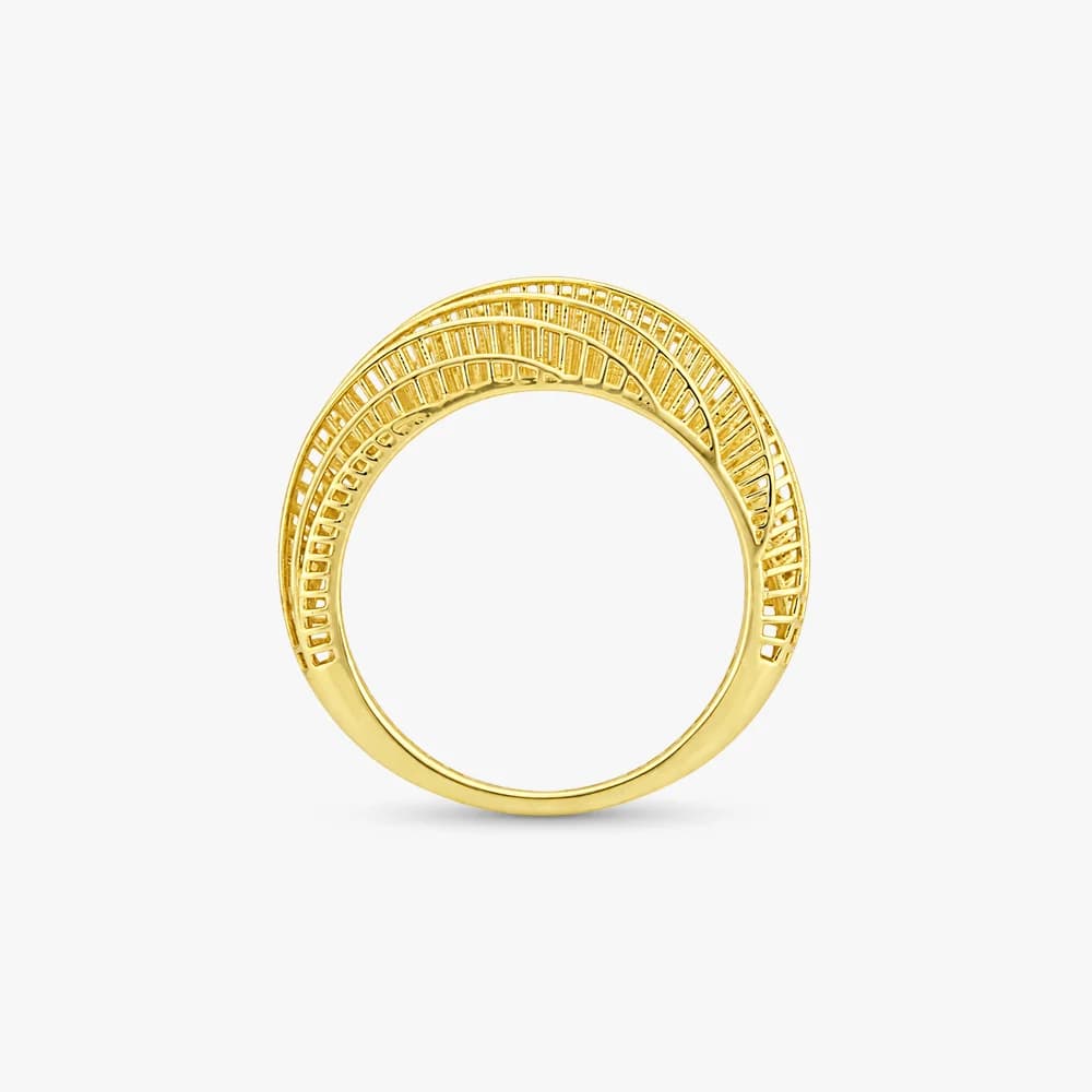 Aura Cascade Gold Ring — image 4