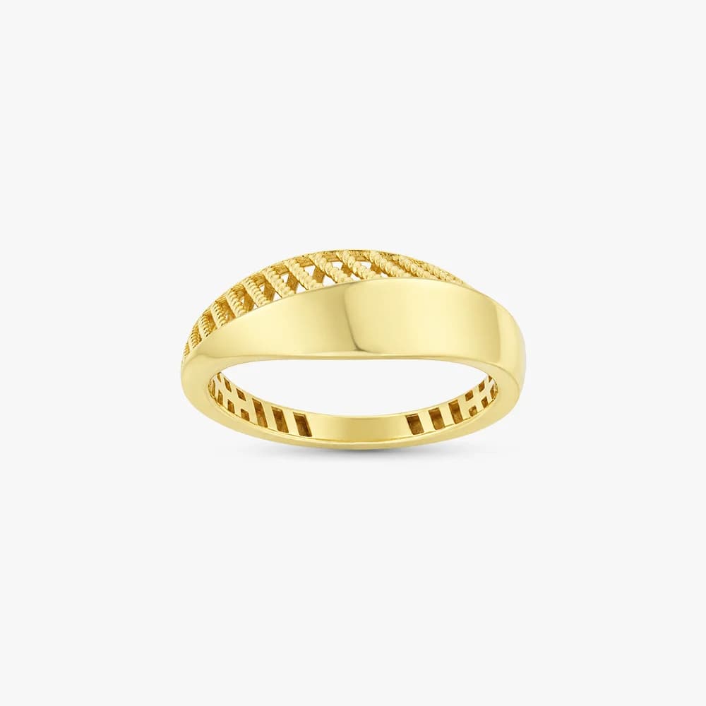 Luxe Band Gold Ring — image 2