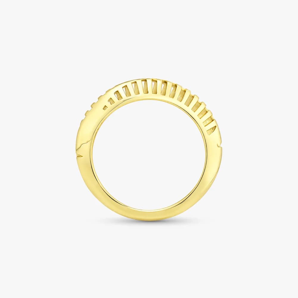 Gilded Crest Gold Ring — image 4