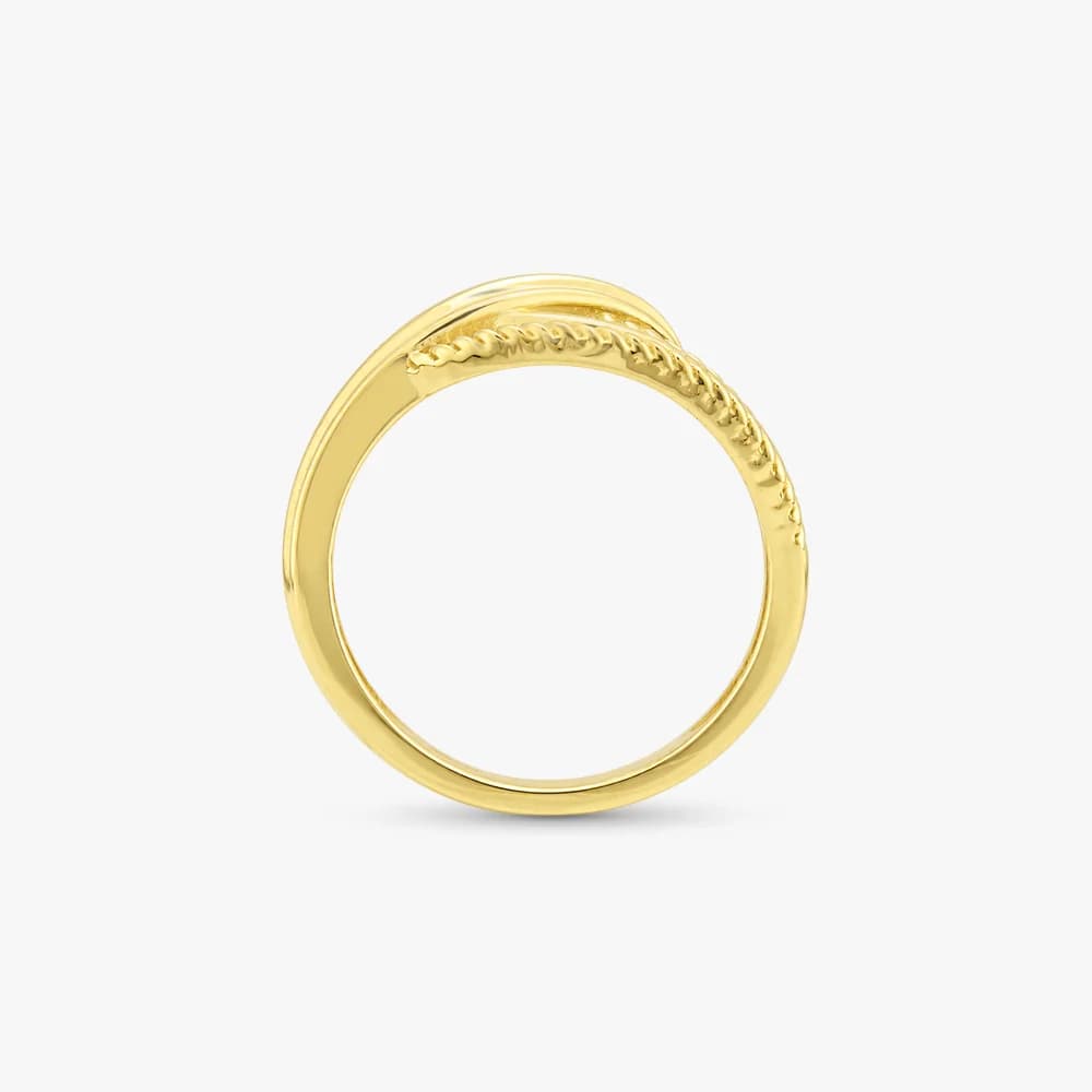 Layered Rhythm Gold Ring — image 4