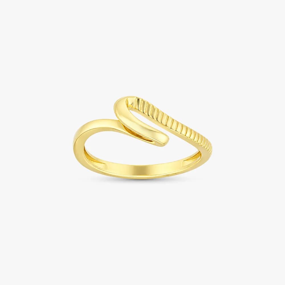 Twisted Grace Gold Ring — image 1