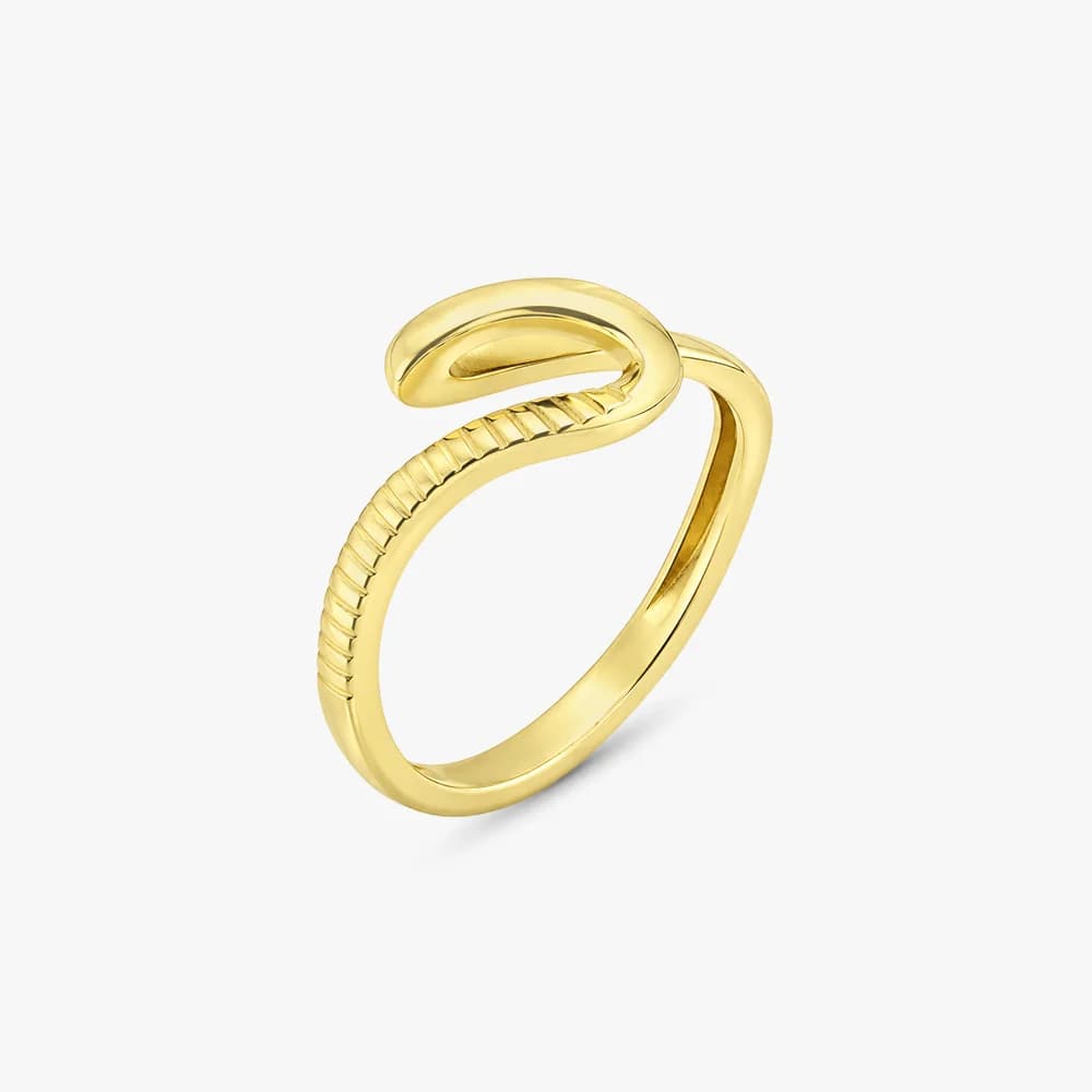 Twisted Grace Gold Ring — image 2