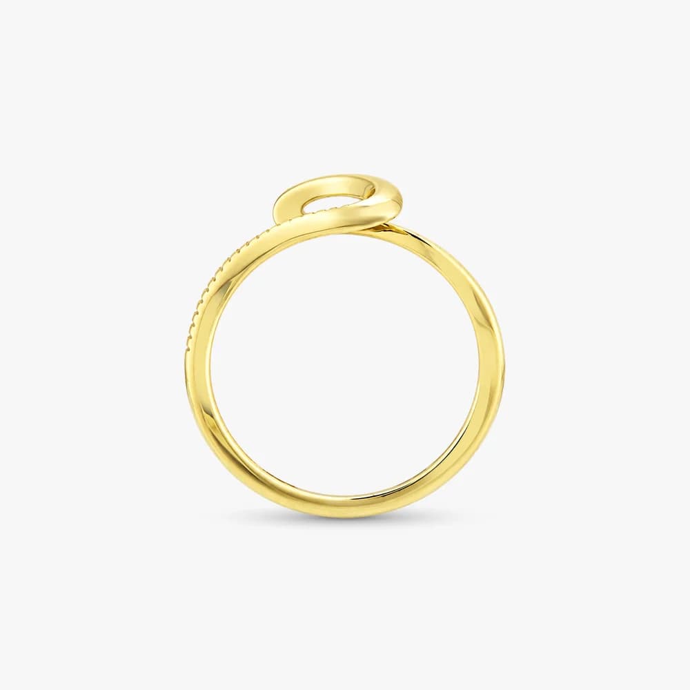 Twisted Grace Gold Ring — image 4