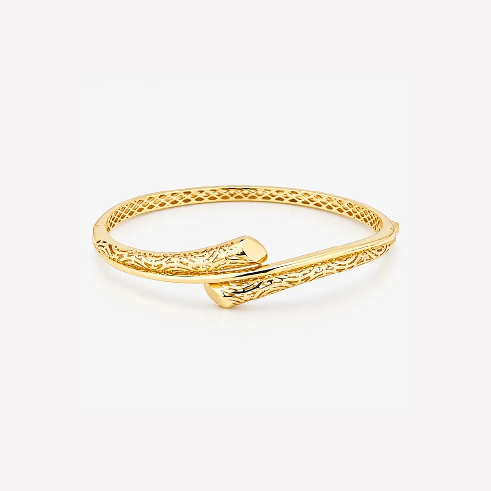 Golden Interlace Oval Bracelet — image 1