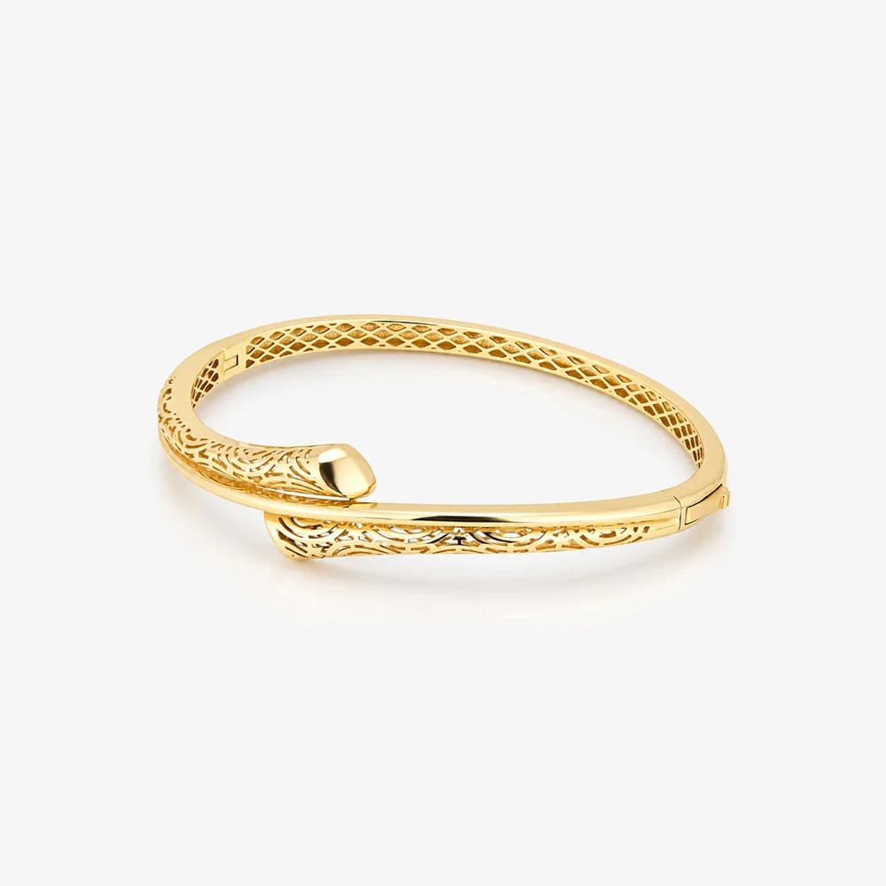 Golden Interlace Oval Bracelet — image 2