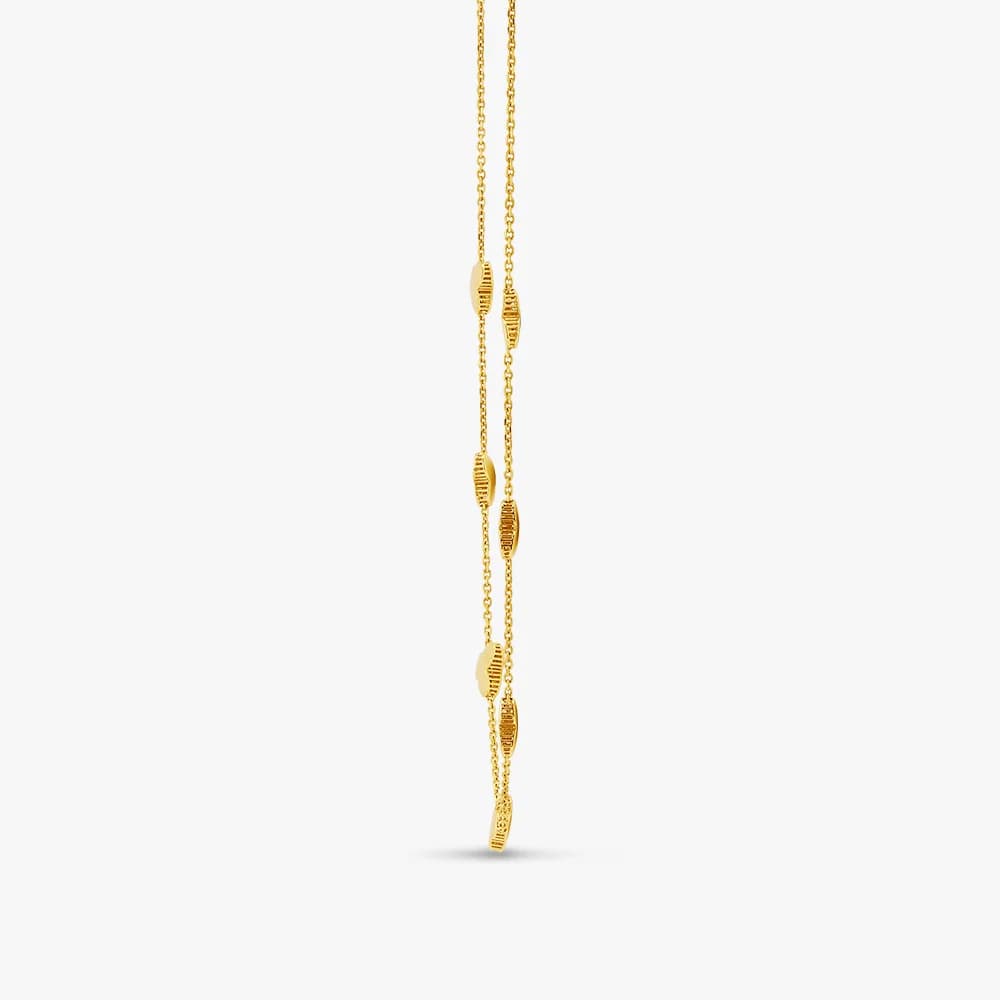 Clover Charm Gold Necklace — image 3
