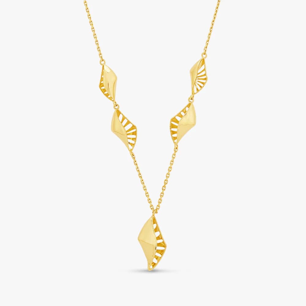 Golden Whirl Necklace — image 1
