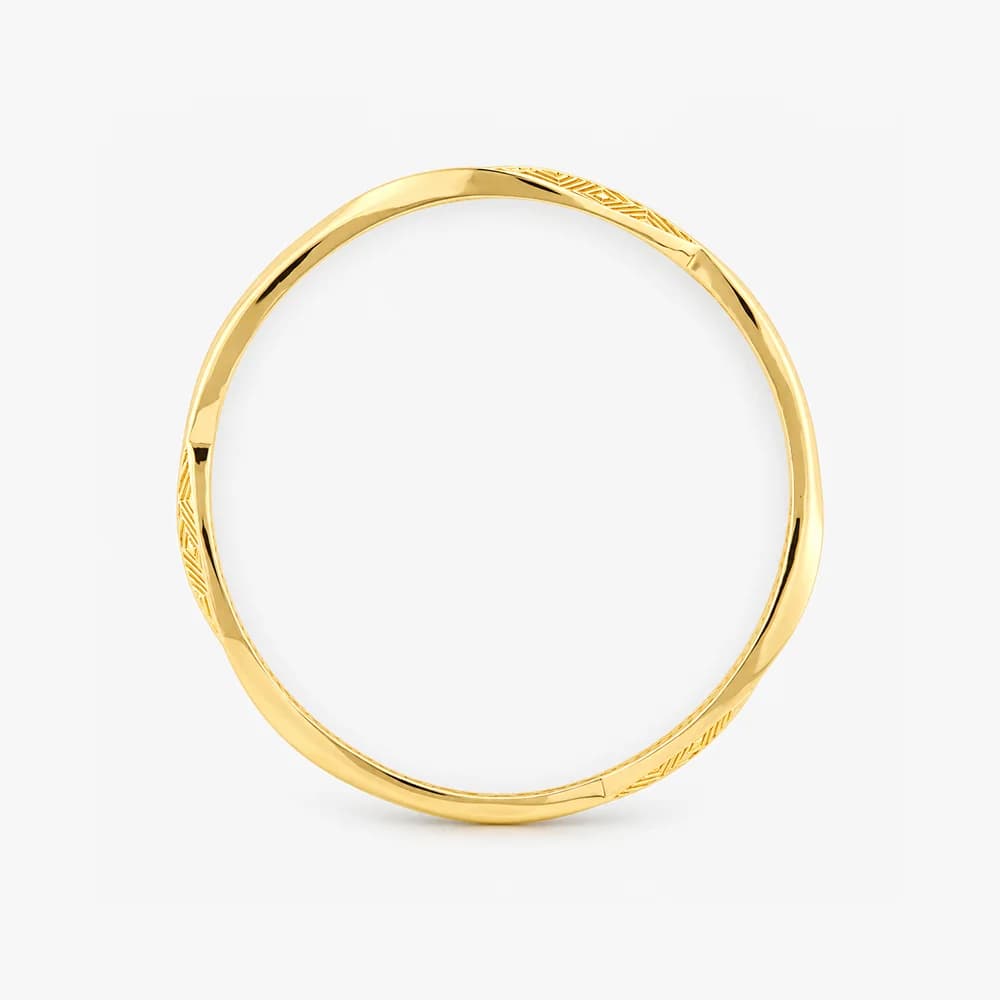 Golden Mesh Bangles Set of 2 — image 4