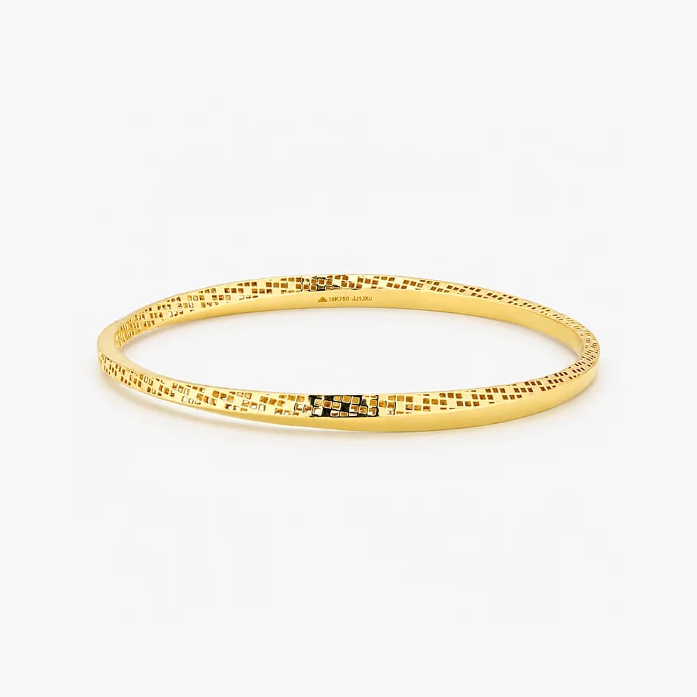 Golden Accent Bangles Set of 2 — image 2