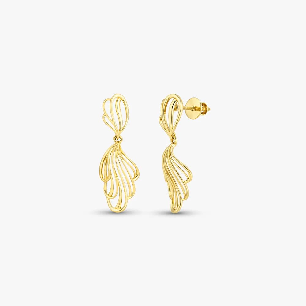 Ethereal Gold Drop Earrings — image 1